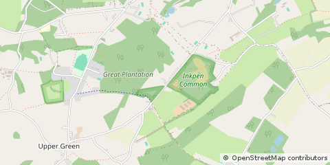 Map of Hungerford, Berkshire