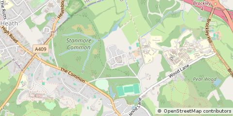 Map of Stanmore