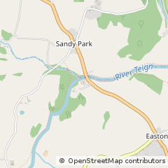 Map of Newton Abbot
