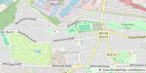 Map of Manchester
