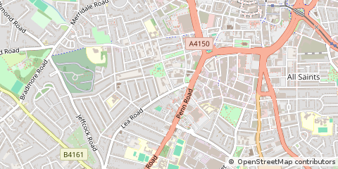 Map of Wolverhampton