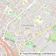 Map of Nottingham