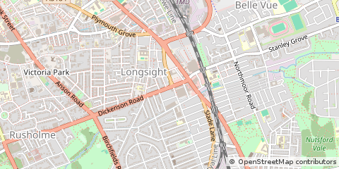 Map of Manchester