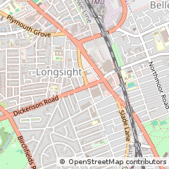Map of Manchester