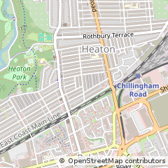 Map of Newcastle Upon Tyne