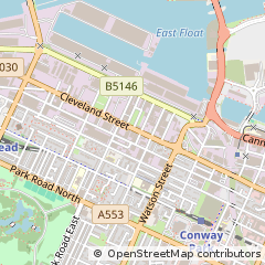Map of Birkenhead