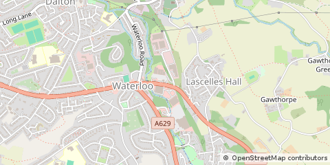 Map of Huddersfield