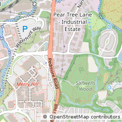 Map of Brierley Hill, West Midlands