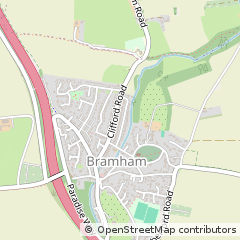 Map of Wetherby, West Yorkshire