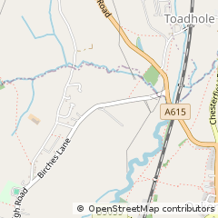 Map of Alfreton, Derbyshire