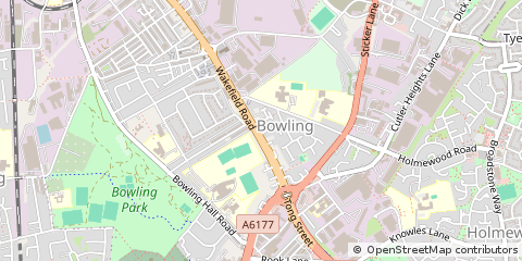 Map of Bradford