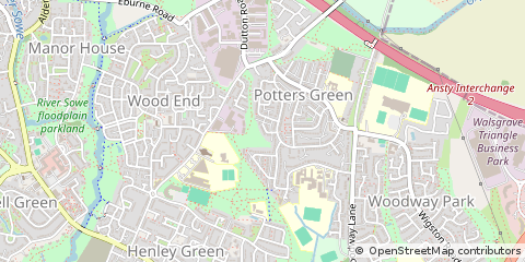 Map of Coventry