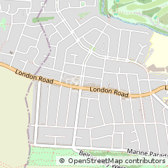 Map of Leigh on SEA, Essex