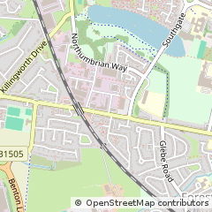 Map of Newcastle Upon Tyne