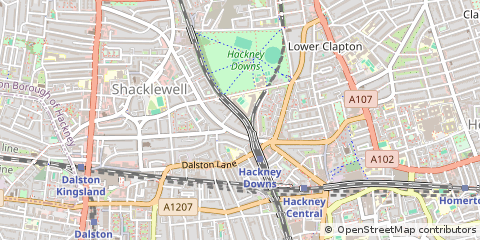 Map of London, E8 2AA