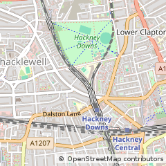 Map of London, E8 2AA