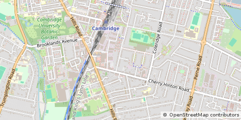 Map of Cambridge
