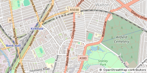 Map of Liverpool
