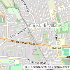 Map of Brighton, East Sussex