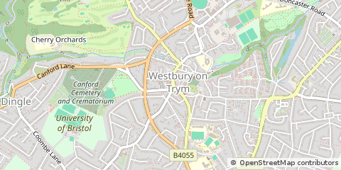 Map of Bristol