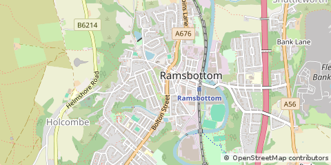 Map of Bury