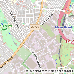 Map of Leeds
