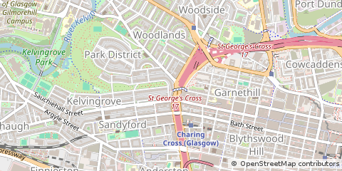 Map of Glasgow