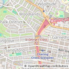 Map of Glasgow