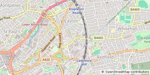 Map of Bristol