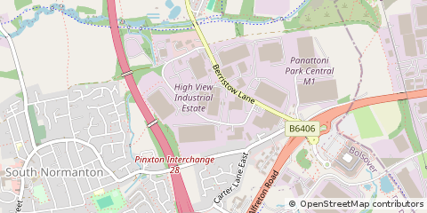 Map of Alfreton, Bucks