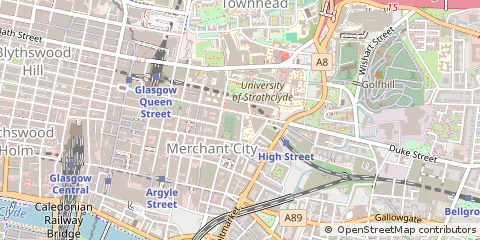 Map of Glasgow
