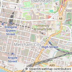 Map of Glasgow