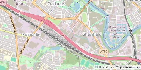 Map of Glasgow