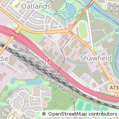 Map of Glasgow