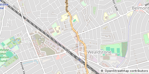 Map of Harrow