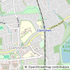 Map of Cardiff