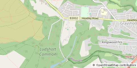 Map of Hindhead