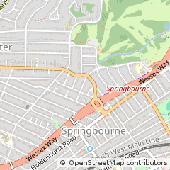 Map of Bournemouth