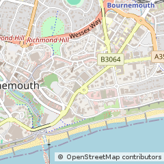 Map of Bournemouth
