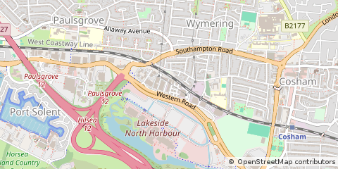 Map of Portsmouth, Hampshire