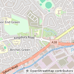 Map of Birmingham