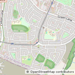 Map of Nottingham