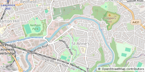 Map of Bristol