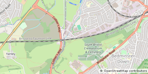 Map of Bristol, Avon
