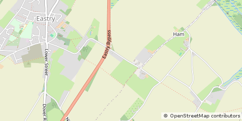Map of Deal, Kent