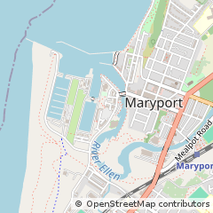 Map of Maryport, Cumbria