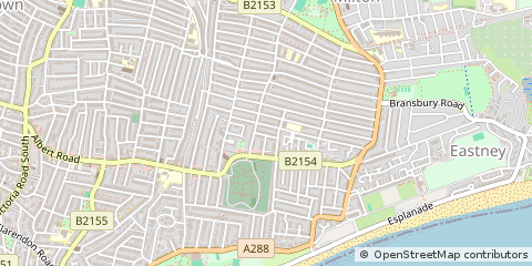 Map of Southsea