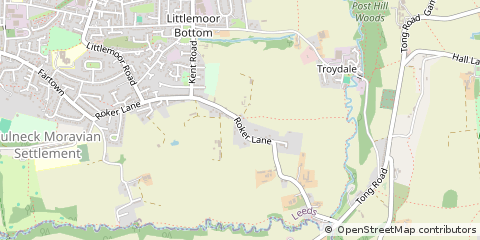Map of Leeds