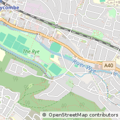 Map of High Wycombe