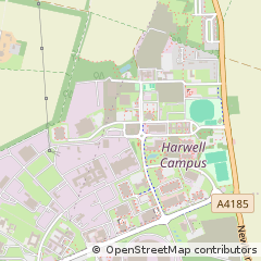 Map of Harwell Oxford